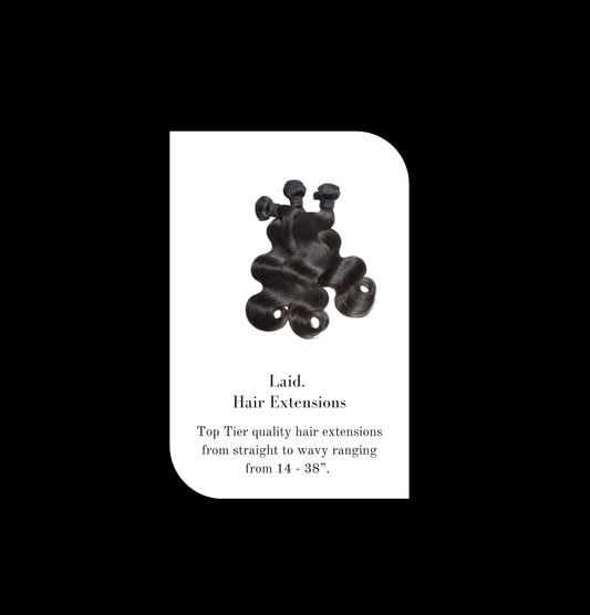 LAID. 10A Virgin Brazilian Extensions