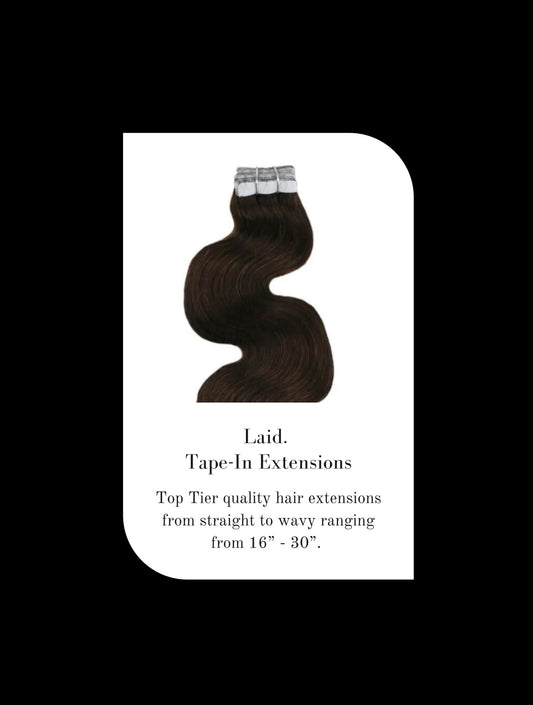 LAID. Brazilian Hair Tape-In’s